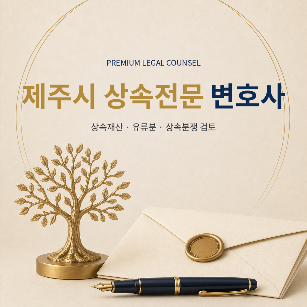 제주시 상속전문 변호사
