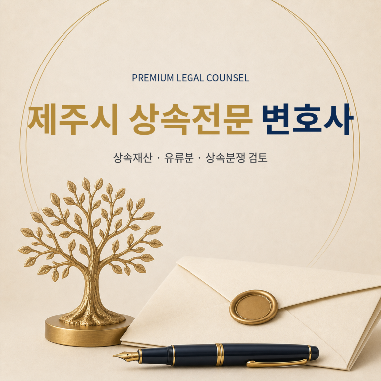 제주시 상속전문 변호사