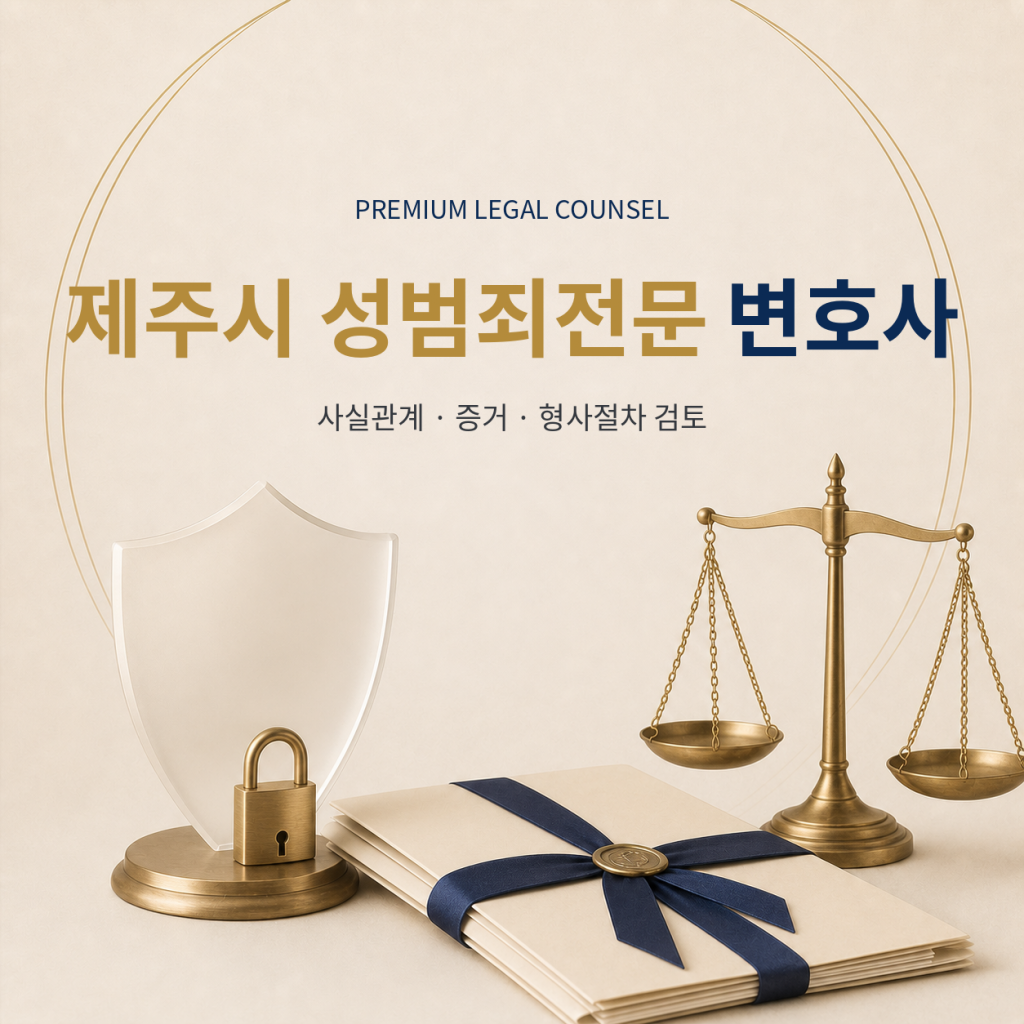 제주시 성범죄전문 변호사